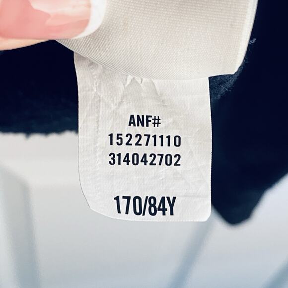 Y2k Abercrombie & Fitch fur Hoodie jacket Bella Swan Twilight style hood 2000s - Picture 6 of 8